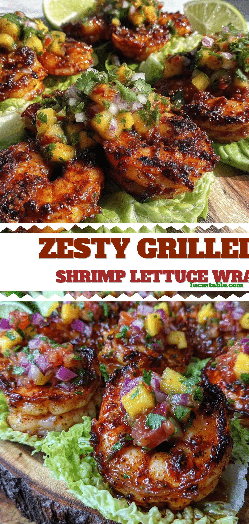 fresh grilled shrimp lettuce wraps recipe