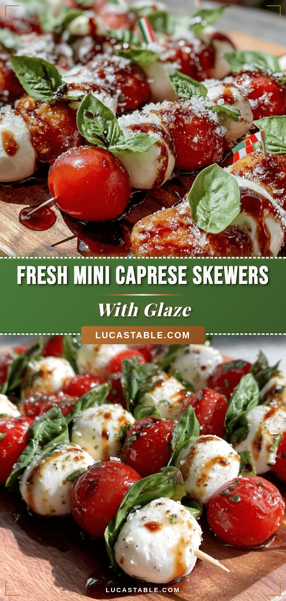 fresh mini flag caprese skewers recipe
