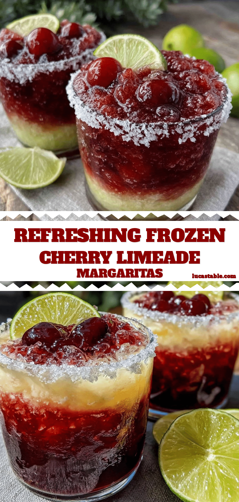 frozen cherry limeade margaritas recipe