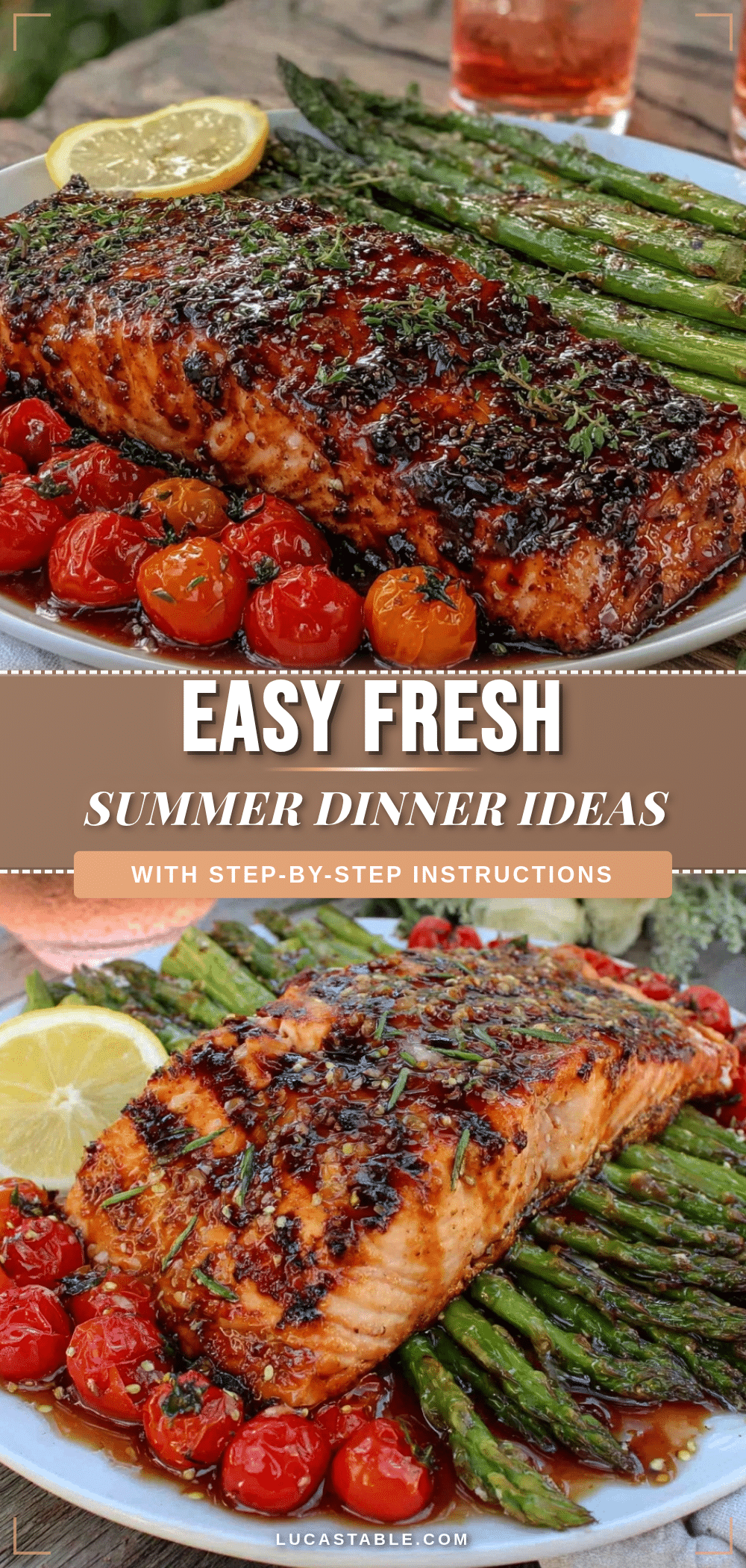 grilled honey-glazed salmon recipe