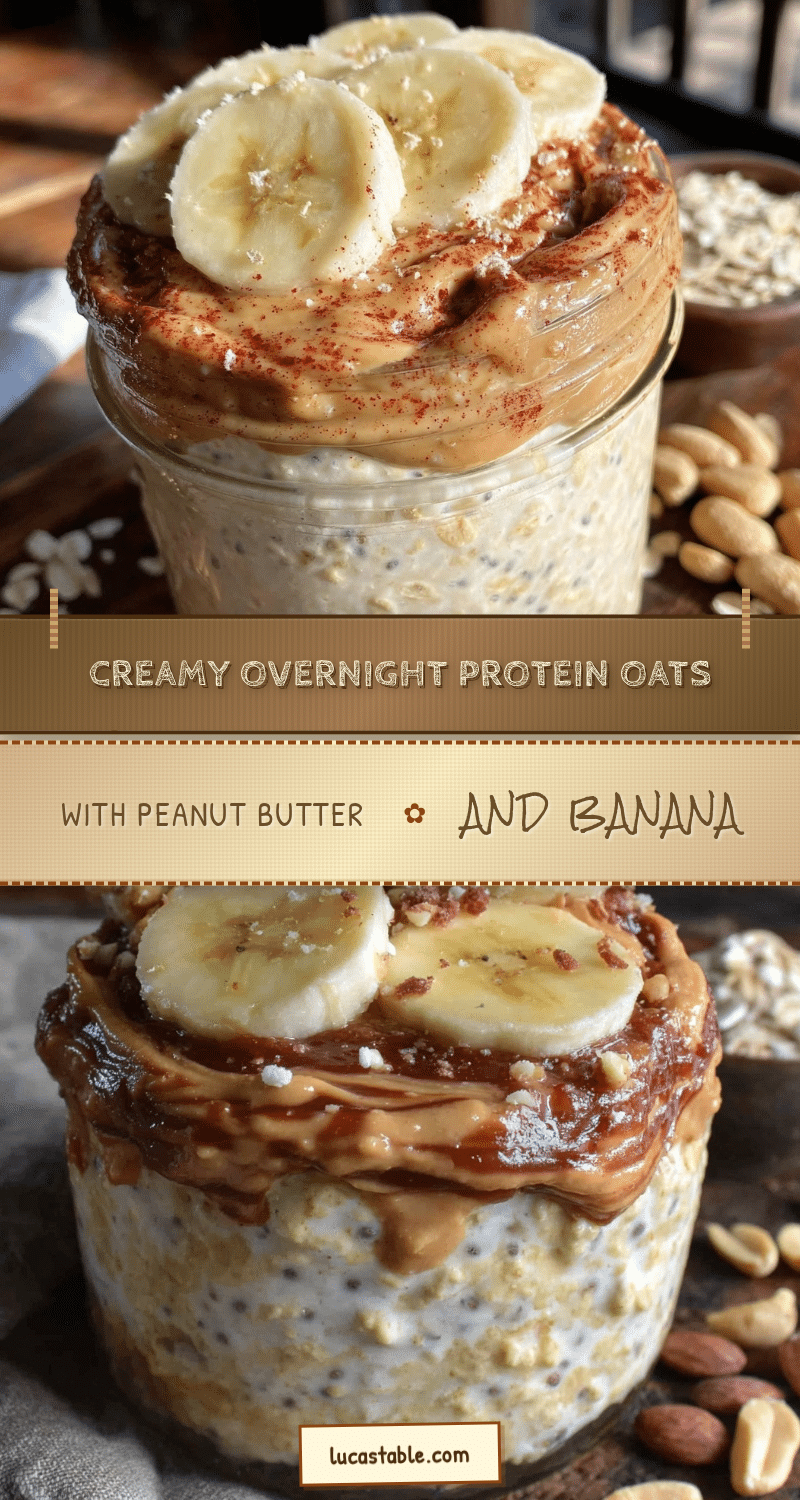 healthy overnight protein oats recipe