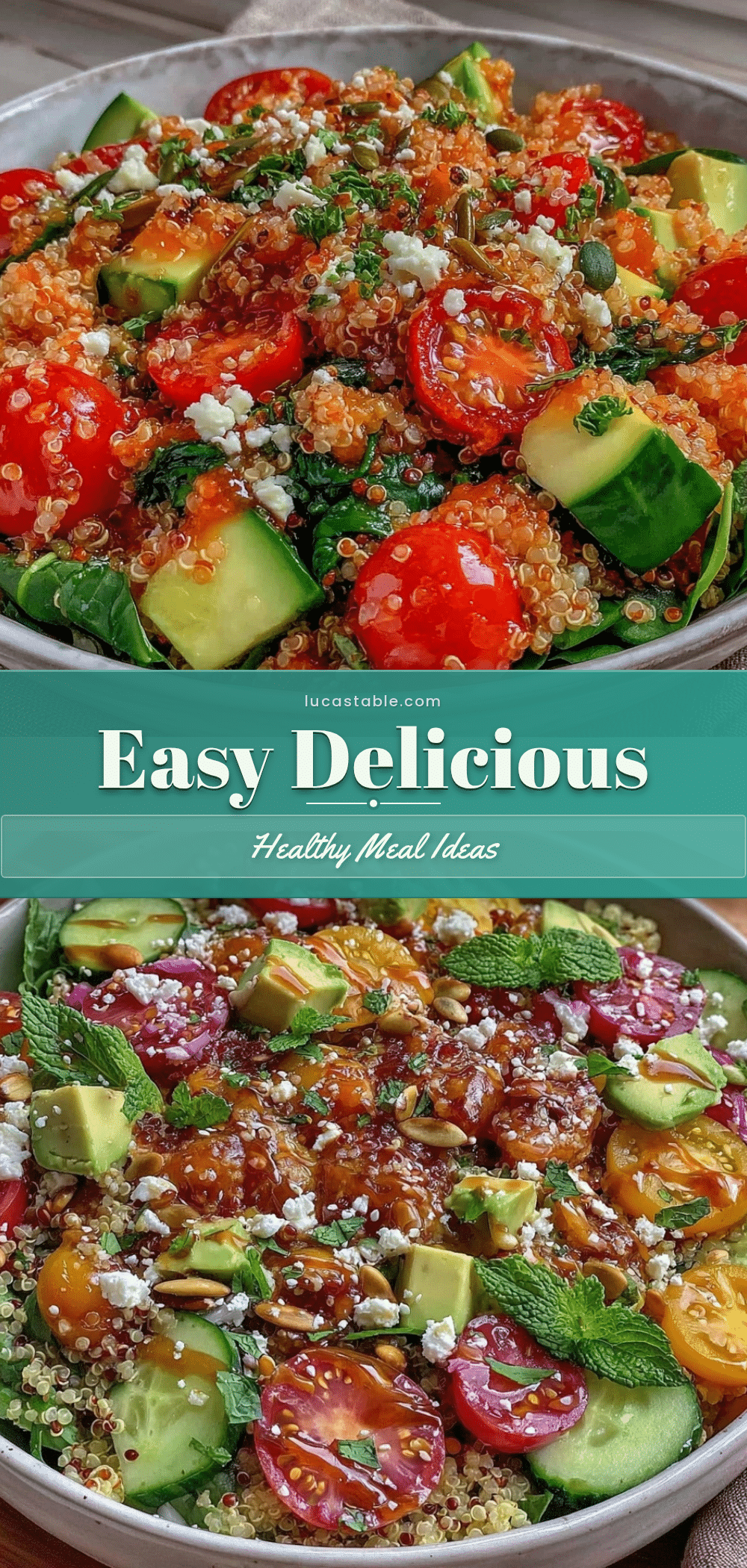 healthy quinoa salad recipe