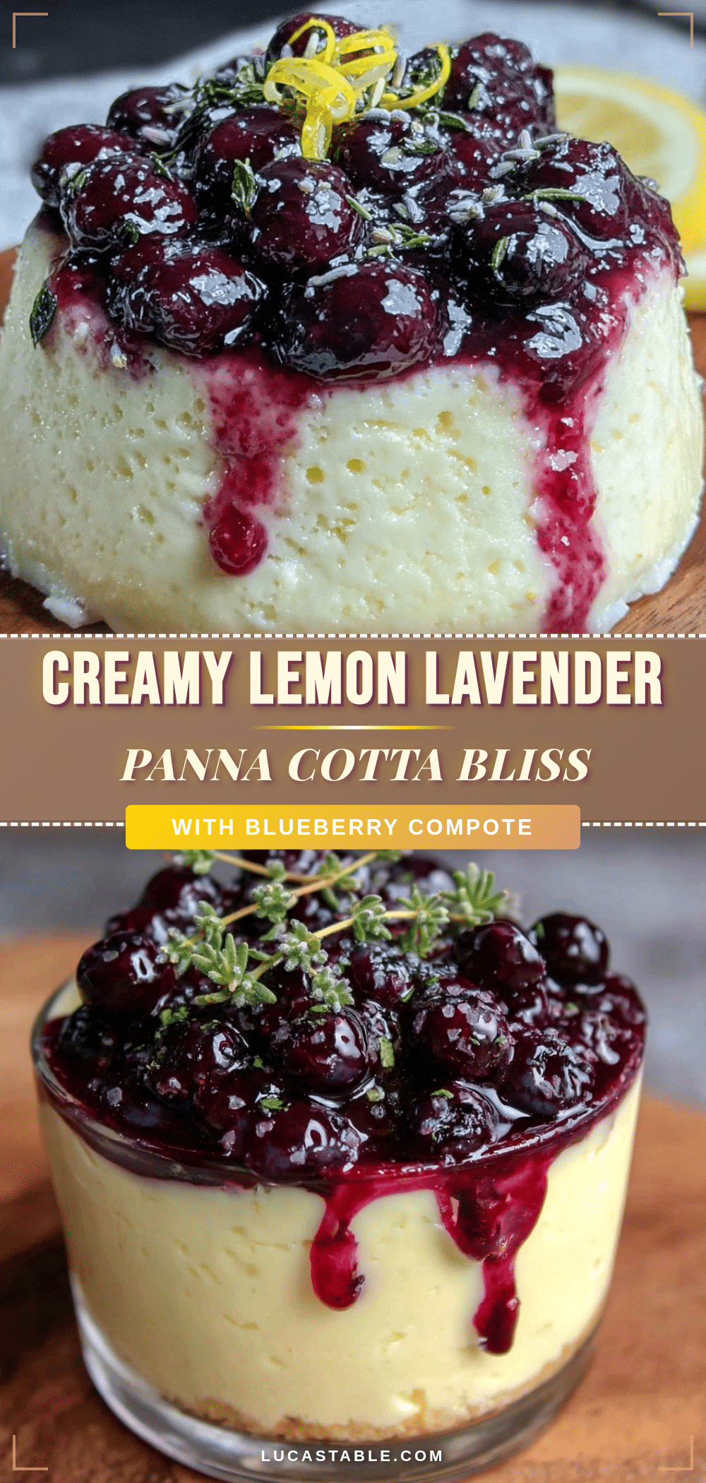 lemon lavender panna cotta recipe