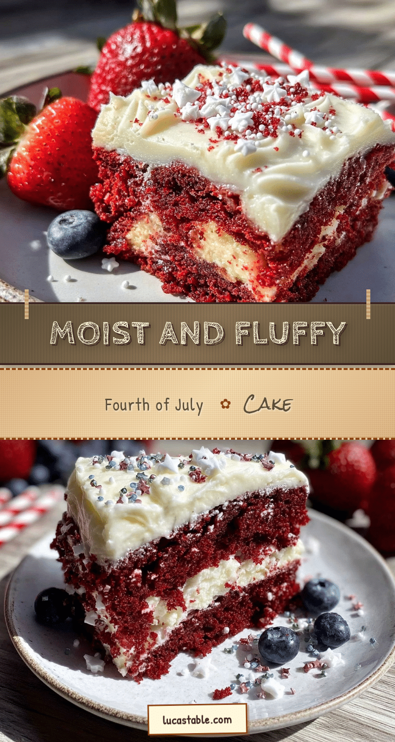 moist fourth of july cake recipe