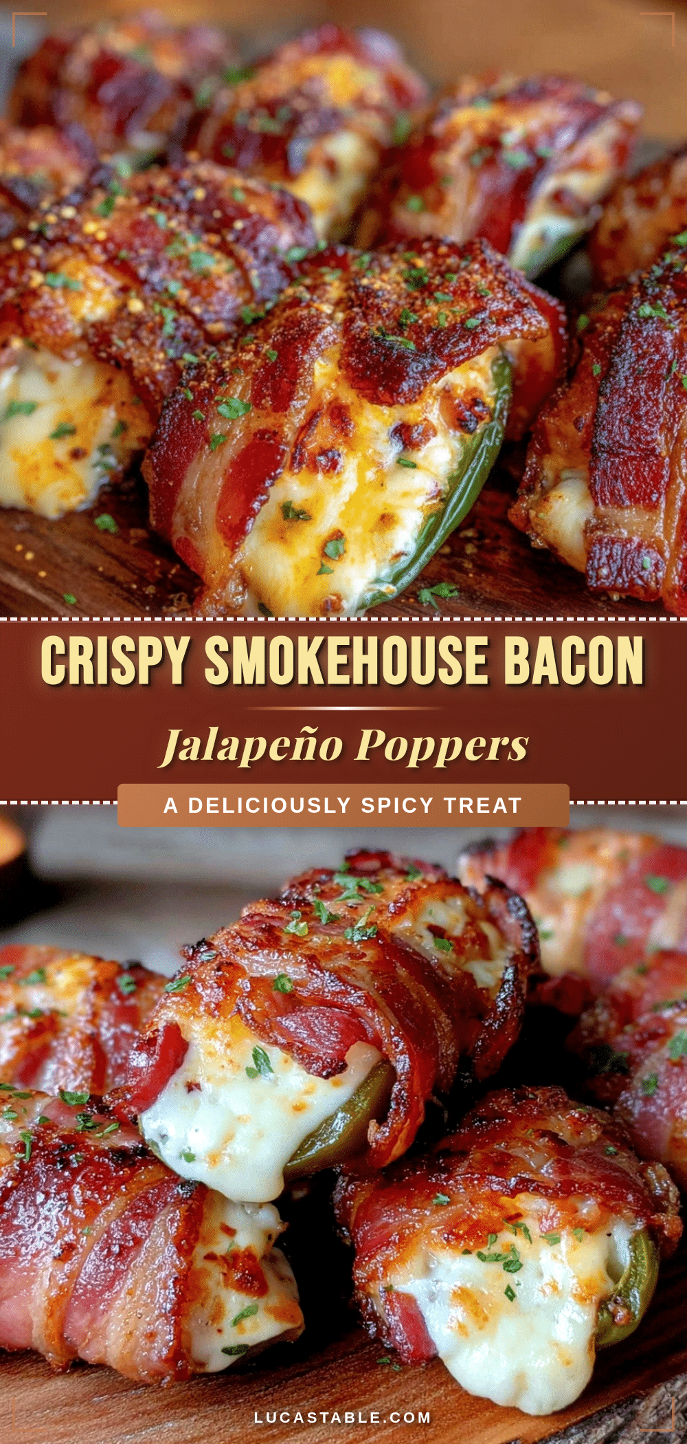 smokehouse bacon-wrapped jalapeño poppers recipe