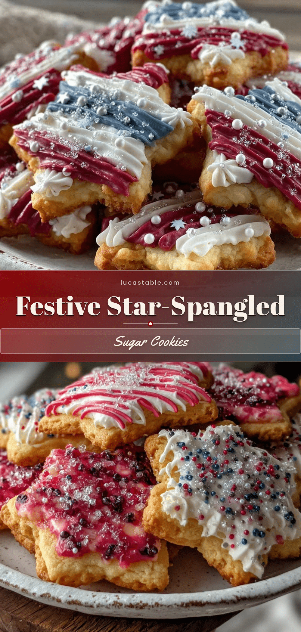 star-spangled sugar cookies recipe