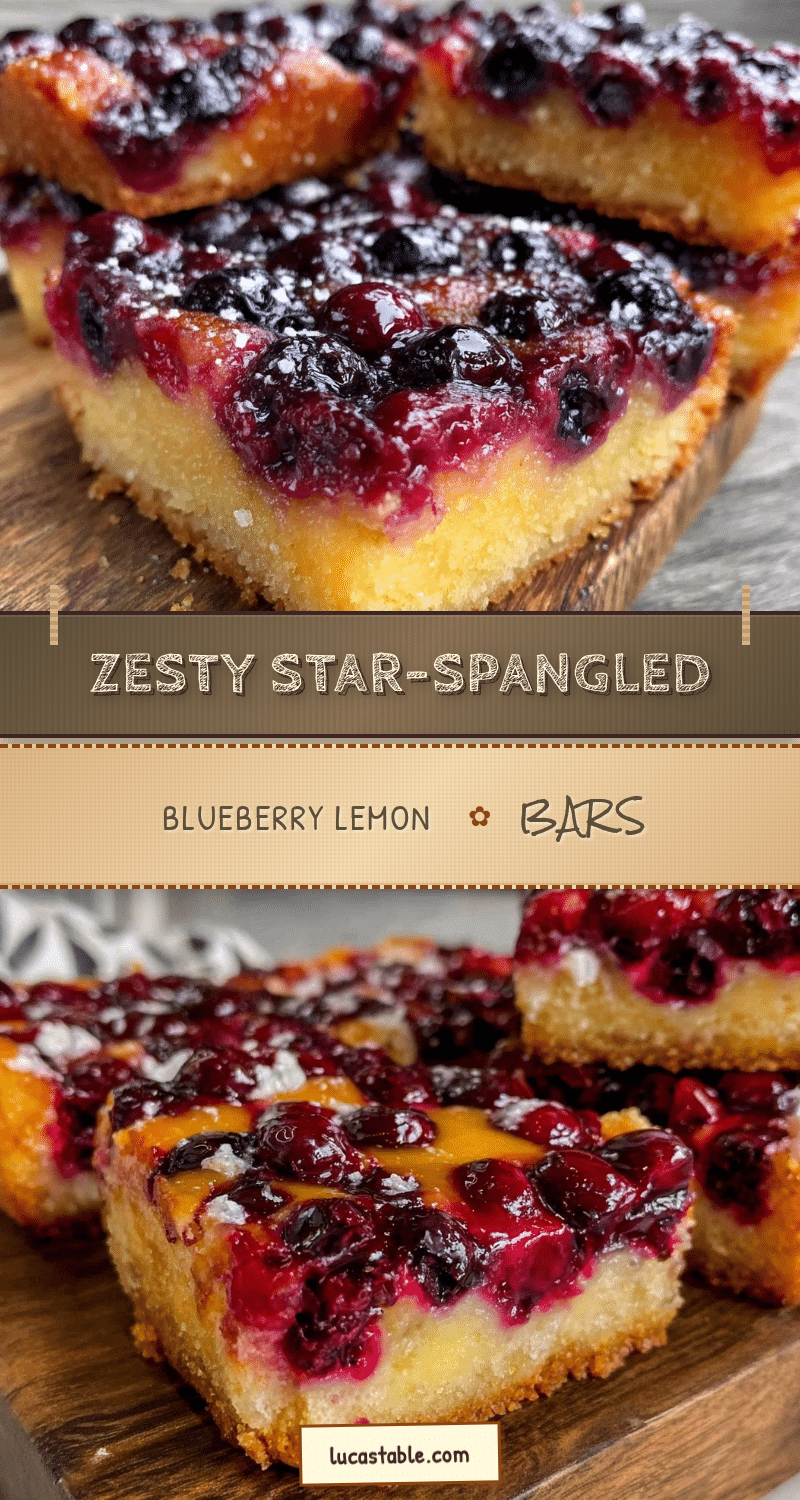 blueberry lemon bars recipe