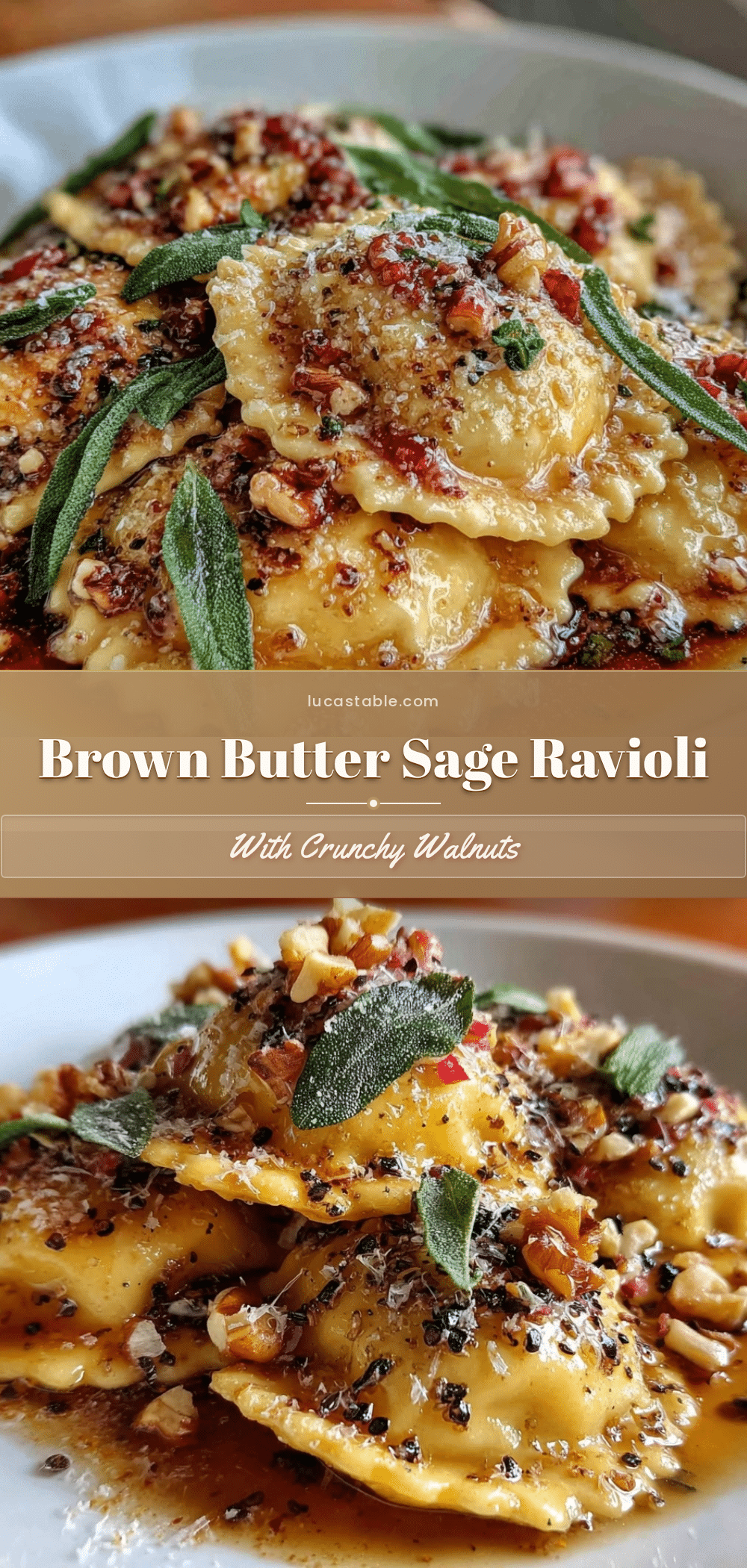 brown butter sage ravioli recipe