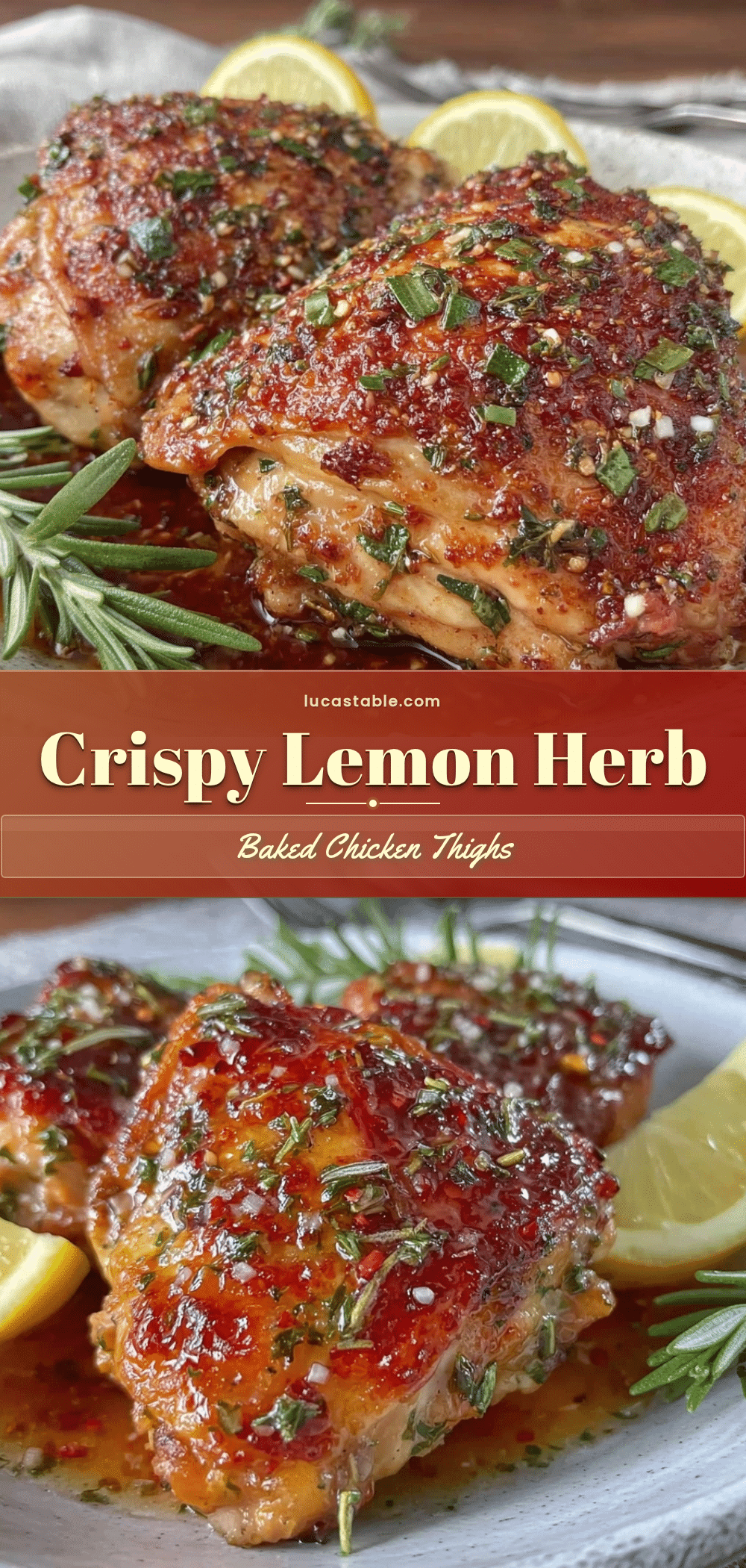 crispy baked chicken thighs recipe