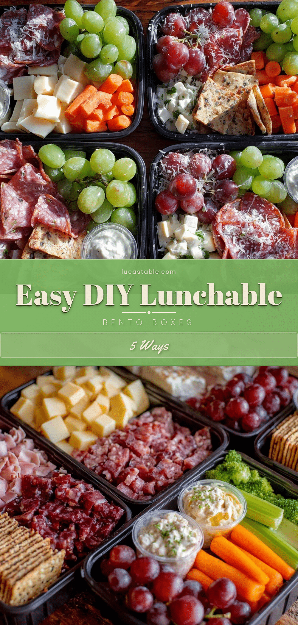 DIY Lunchable-Style Bento Boxes recipe