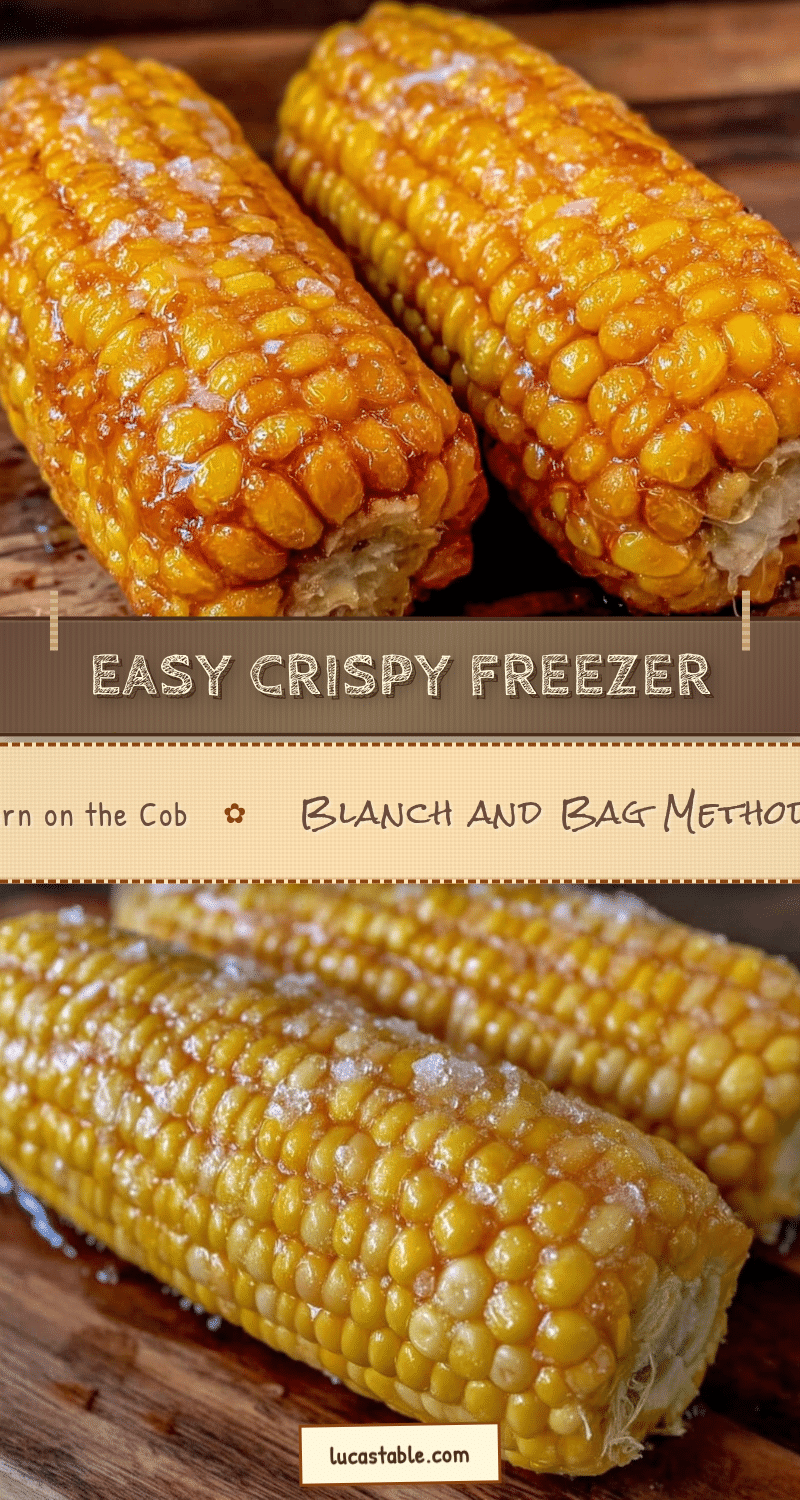easy crispy freezer corn on the cob recipe