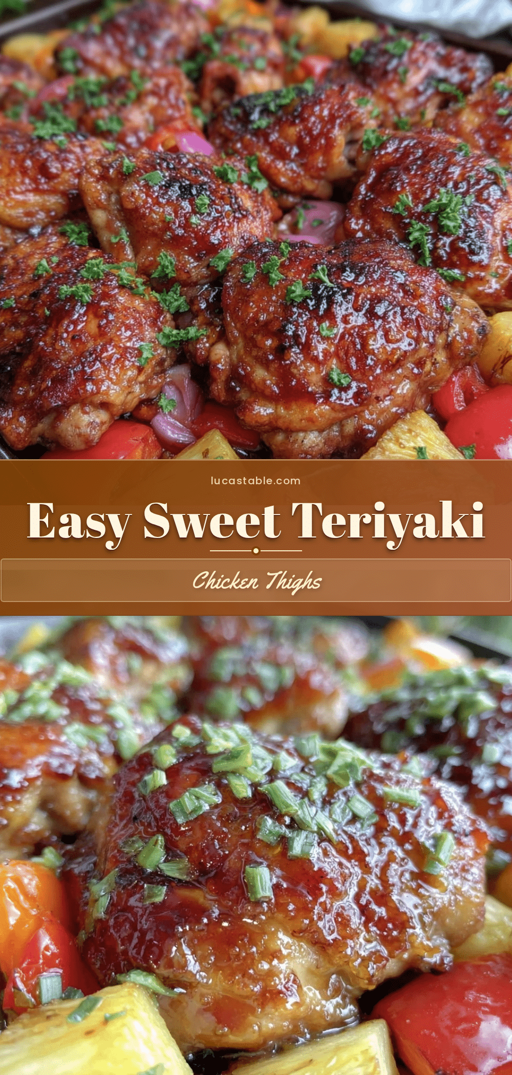 easy sheet pan teriyaki chicken thighs recipe
