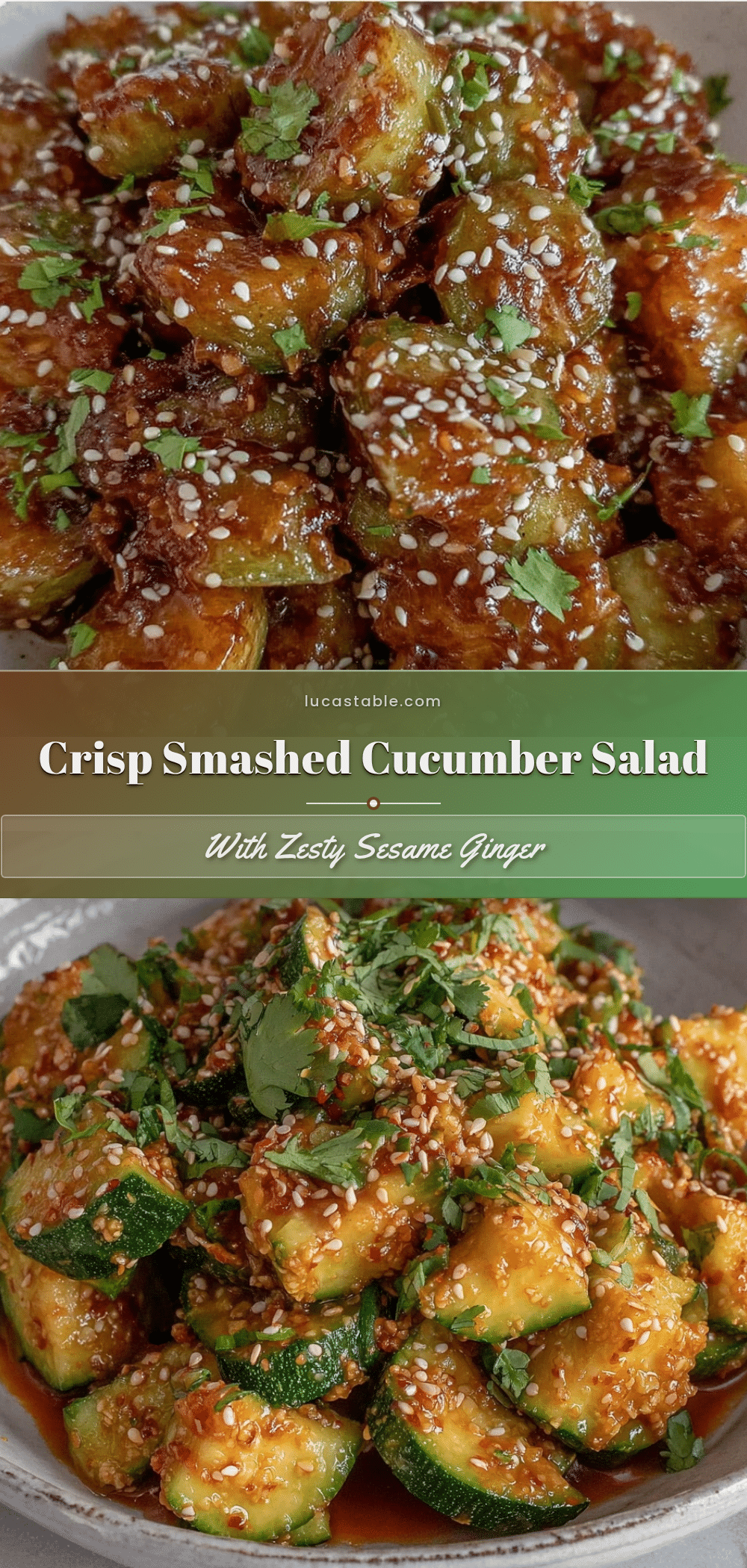 fresh smashed cucumber salad recipe