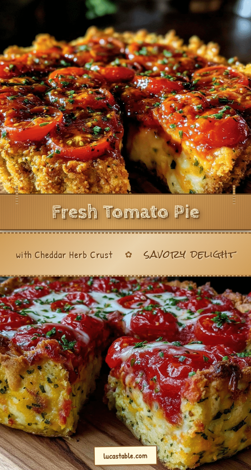 fresh tomato pie recipe