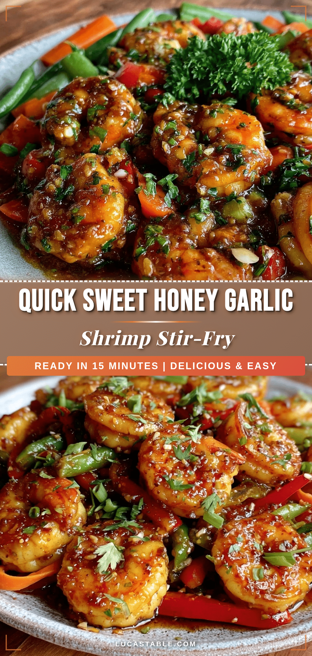 honey garlic shrimp stir-fry recipe