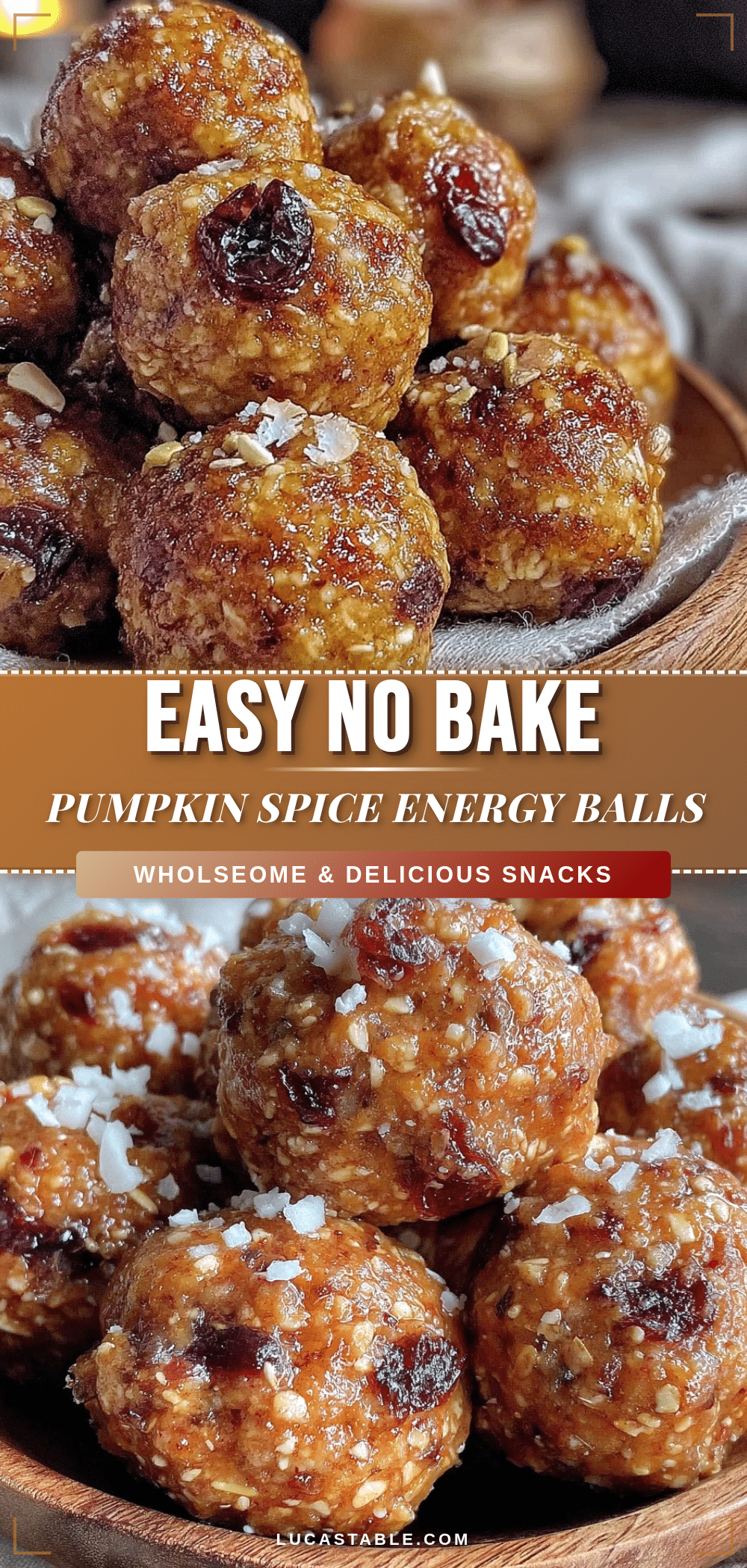 pumpkin spice energy balls recipe