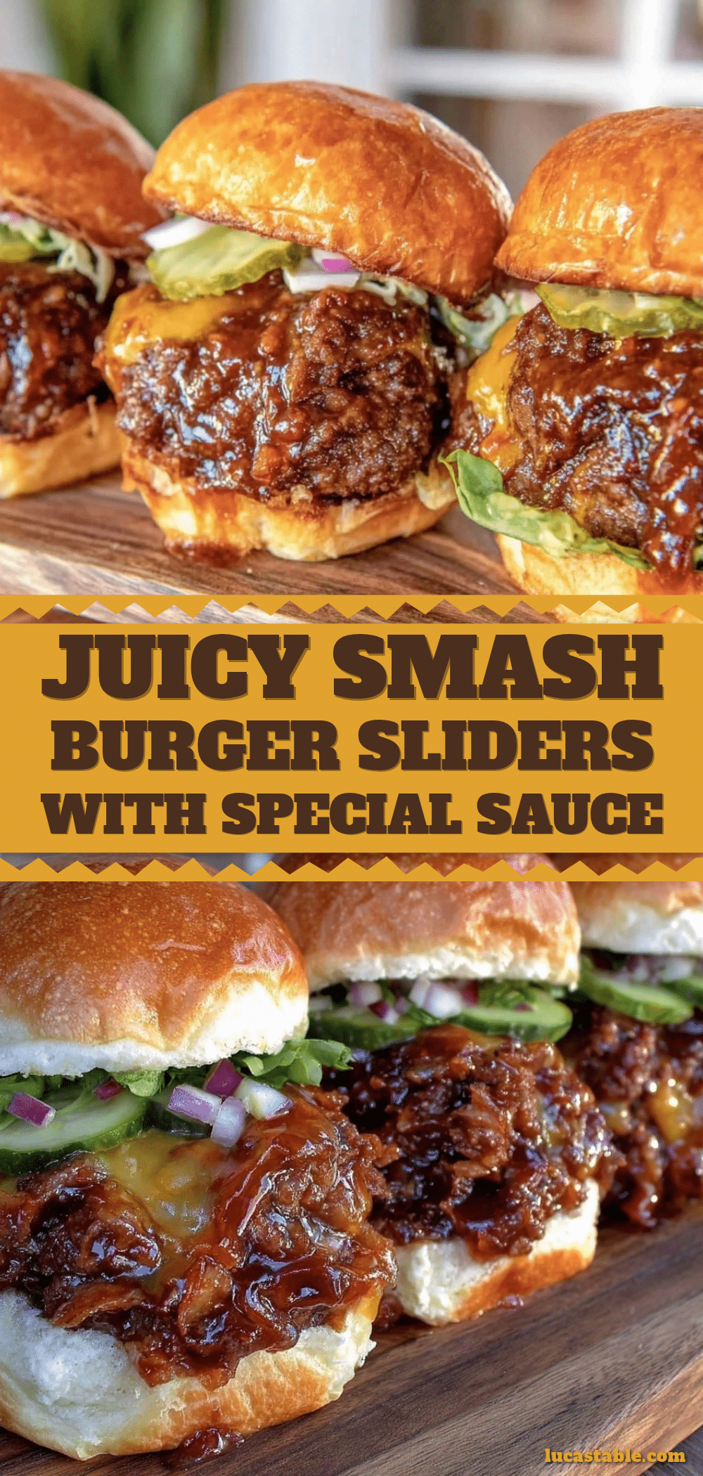 smash burger sliders recipe