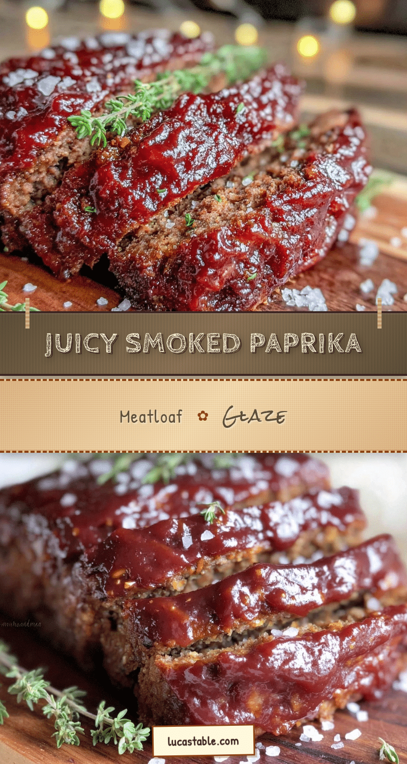 smoked paprika meatloaf recipe
