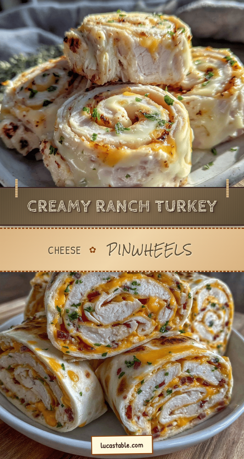 turkey and cheese pinwheels recipe