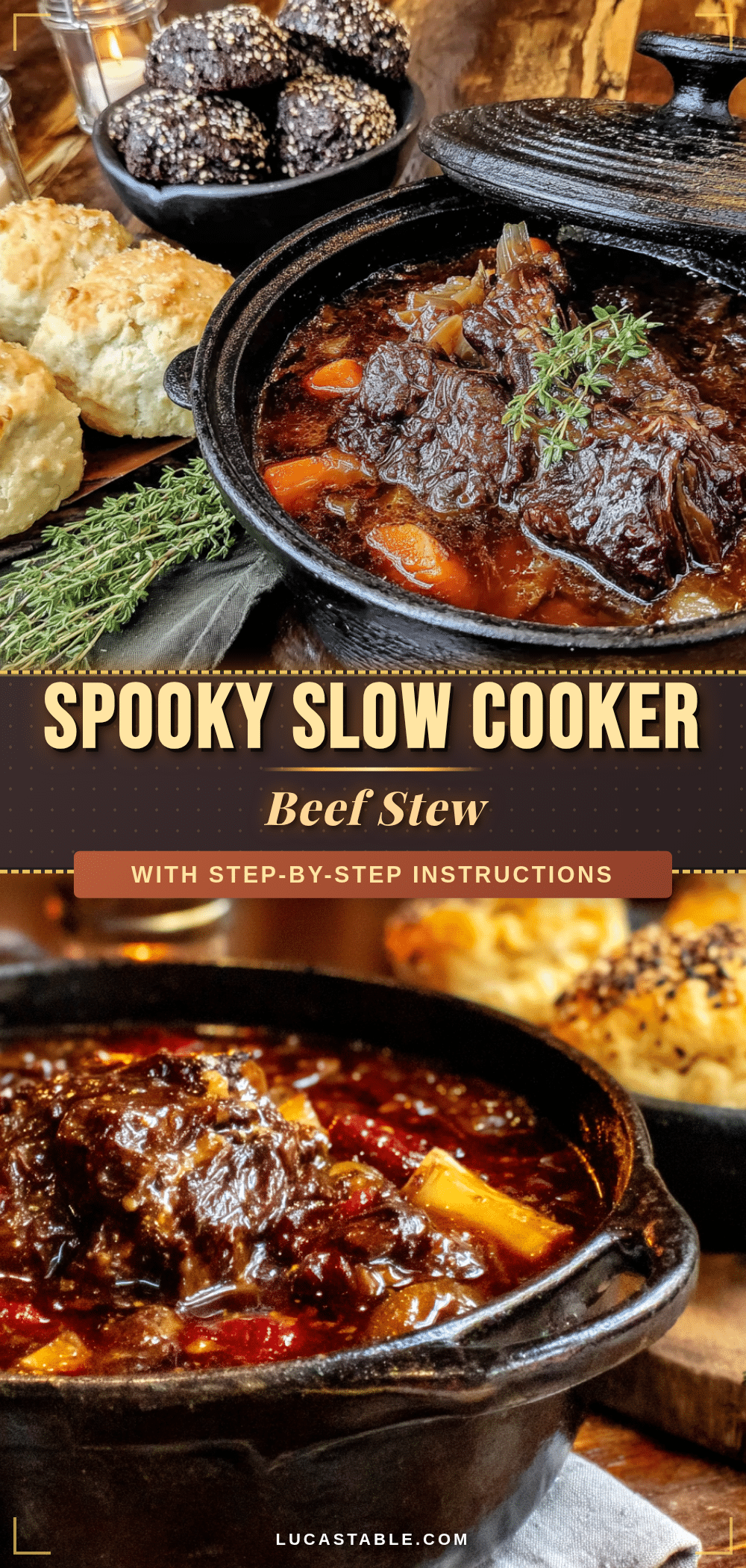 cozy spooky slow cooker beef stew recipe