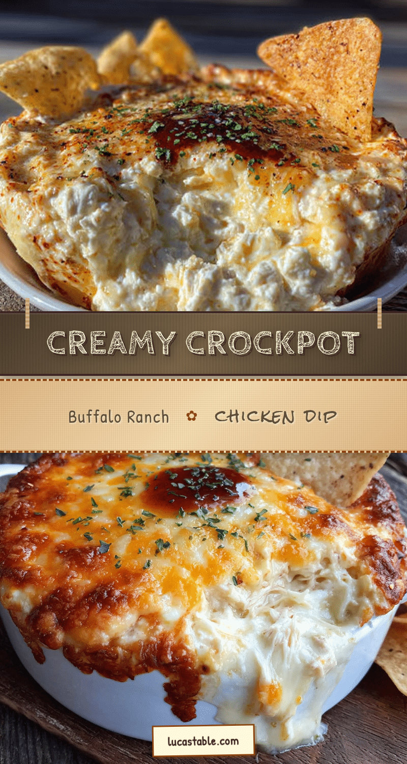 easy crockpot buffalo ranch chicken dip recipe