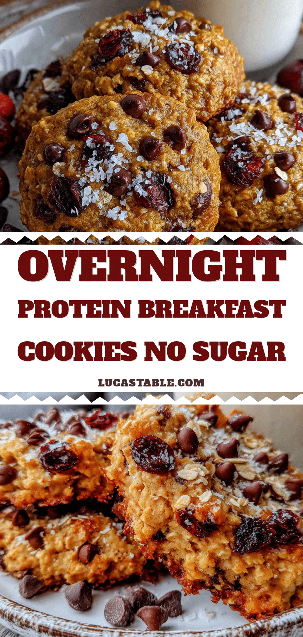 healthy overnight protein breakfast cookies recipe