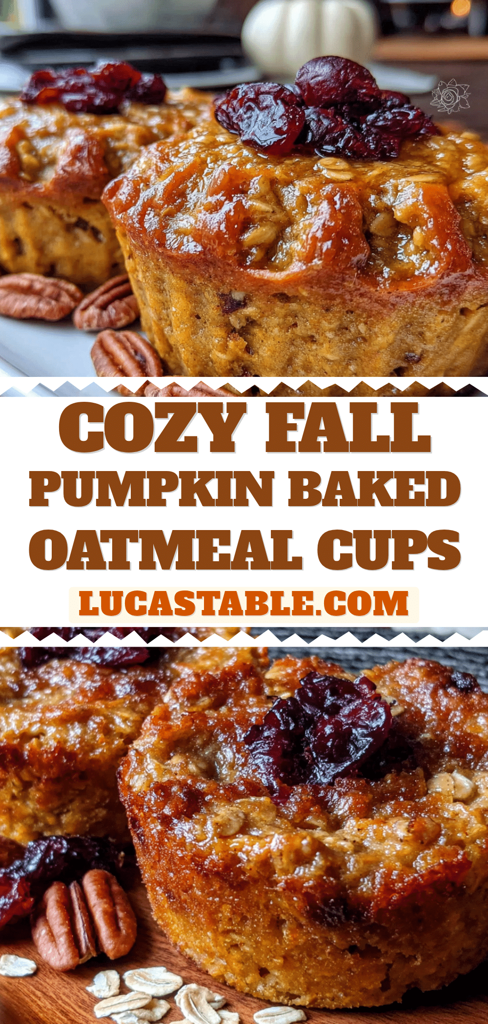 pumpkin baked oatmeal cups recipe
