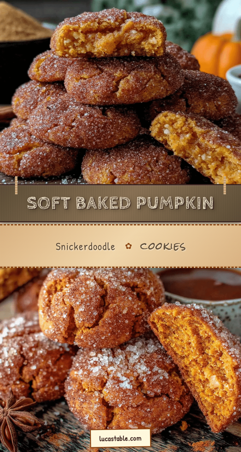 pumpkin snickerdoodle cookies recipe