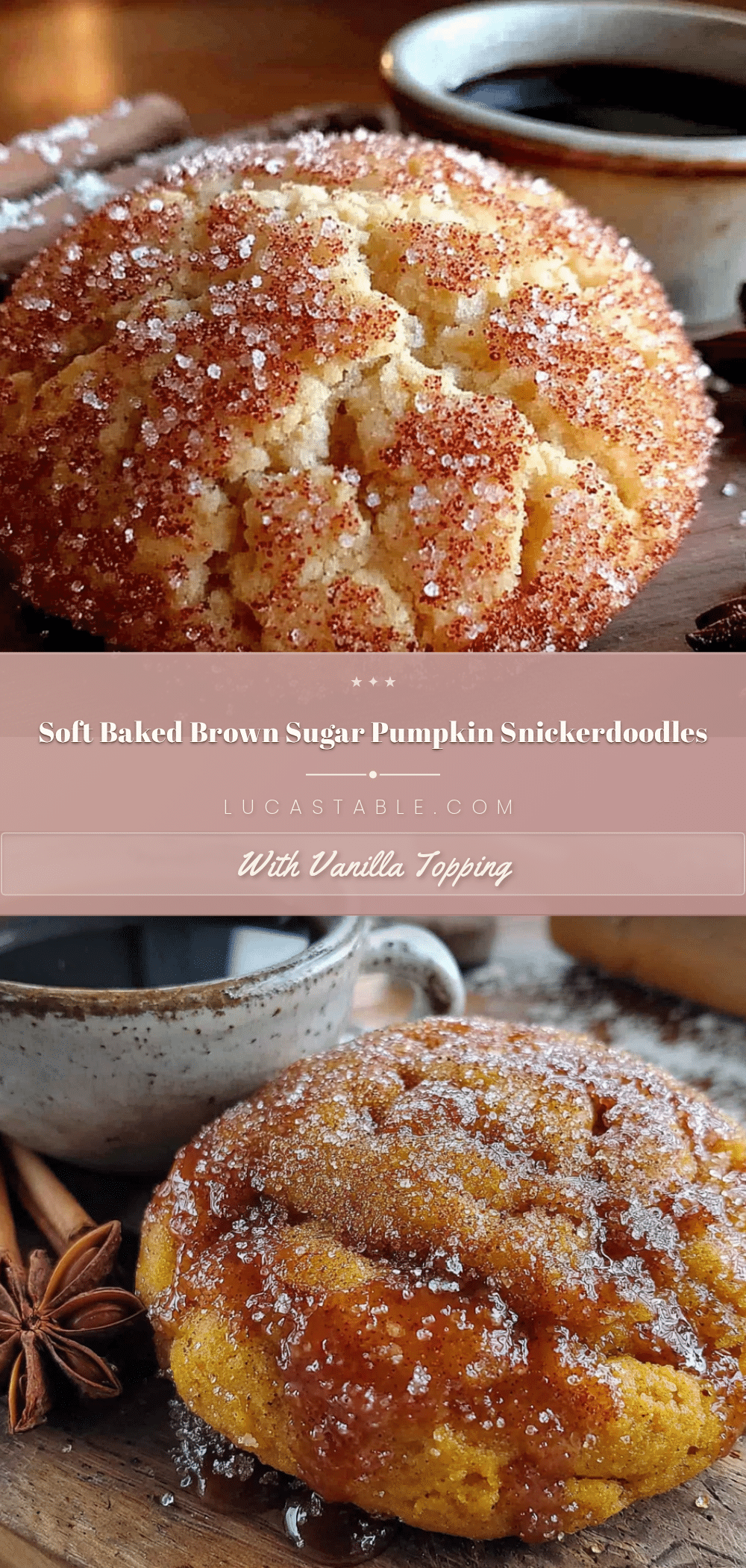 pumpkin snickerdoodle cookies recipe