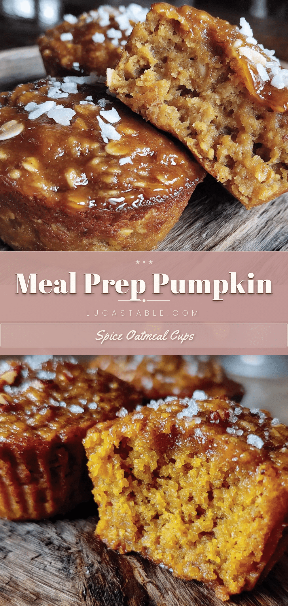 pumpkin spice baked oatmeal cups recipe
