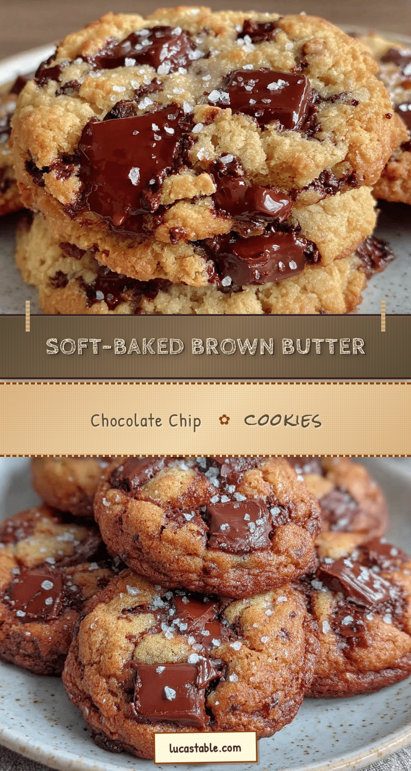 Soft-Baked Brown Butter Chocolate Chip Cookies recipe