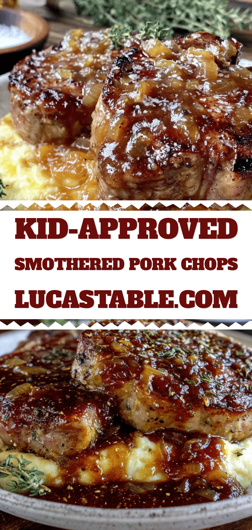 best smothered pork chops with onion gravy recipe