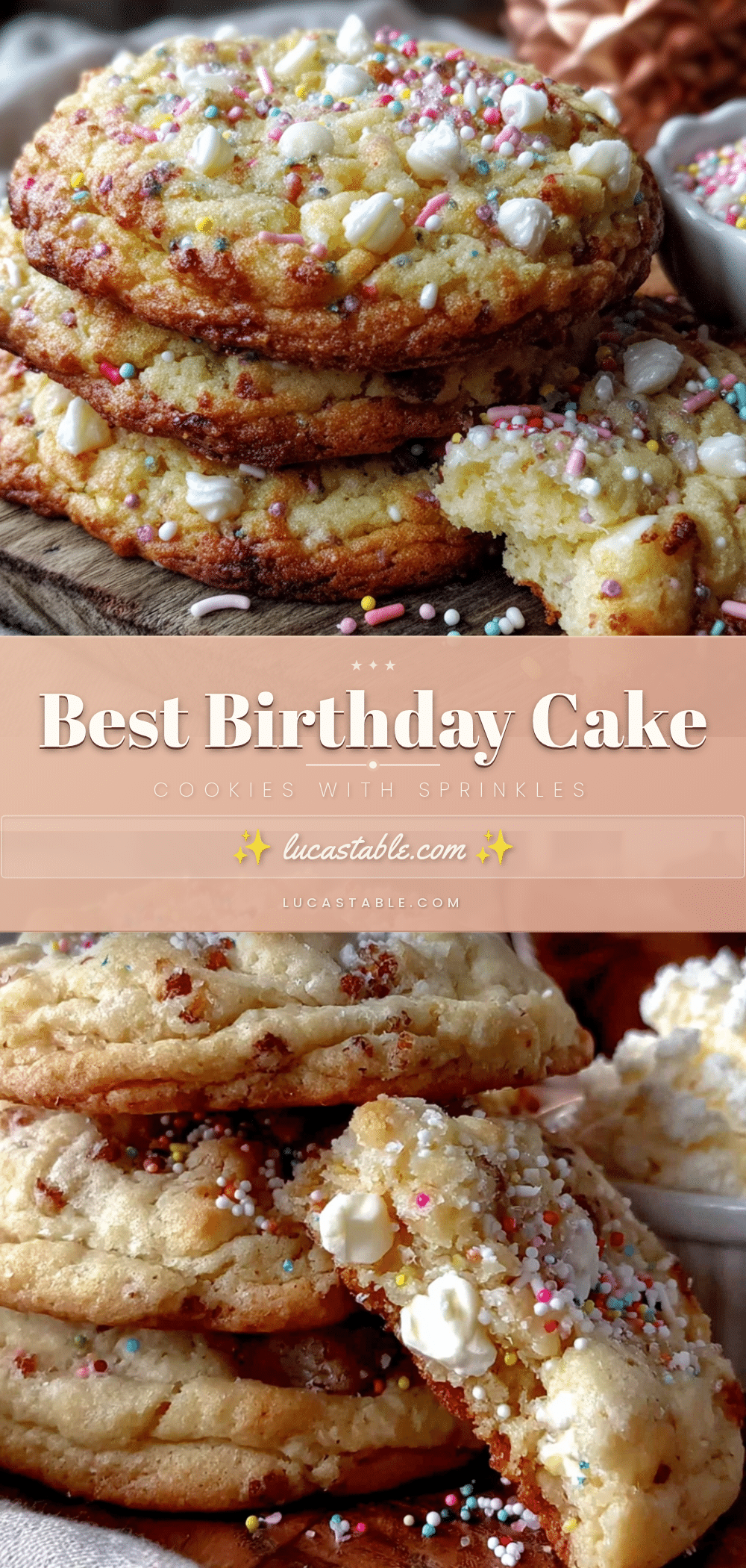 birthday cake cookies recipe
