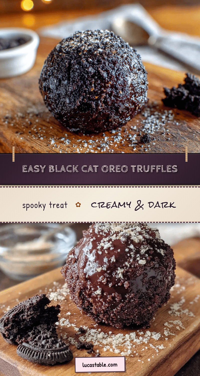 black cat oreo truffles recipe
