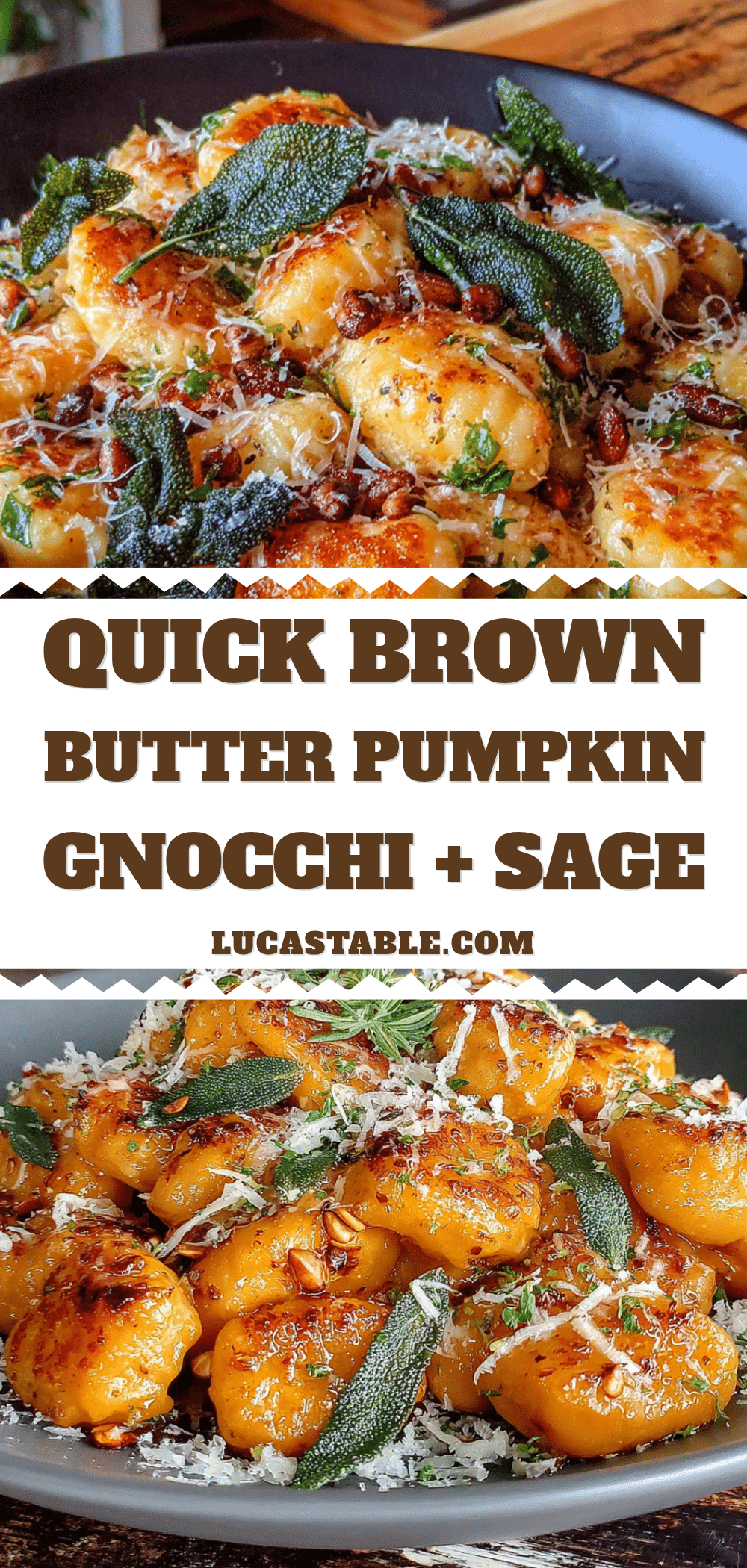 brown butter pumpkin gnocchi recipe