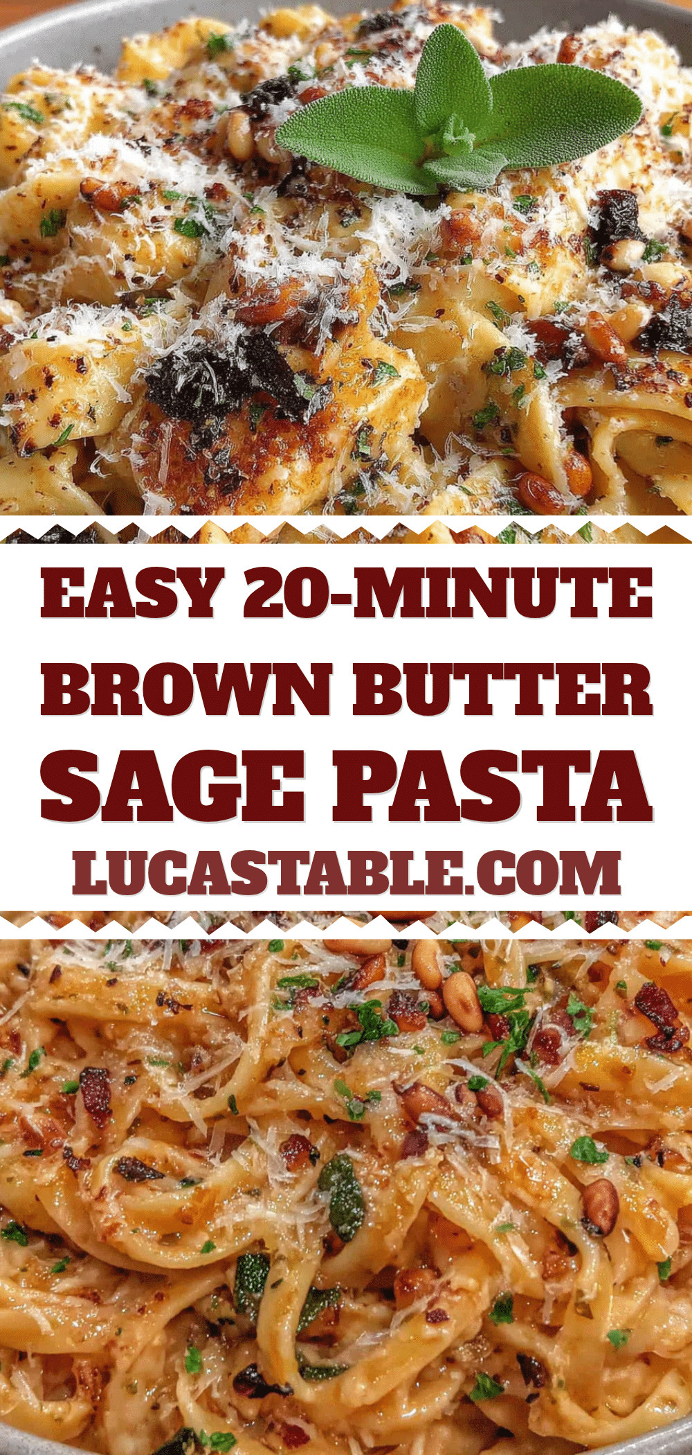 brown butter sage pasta recipe