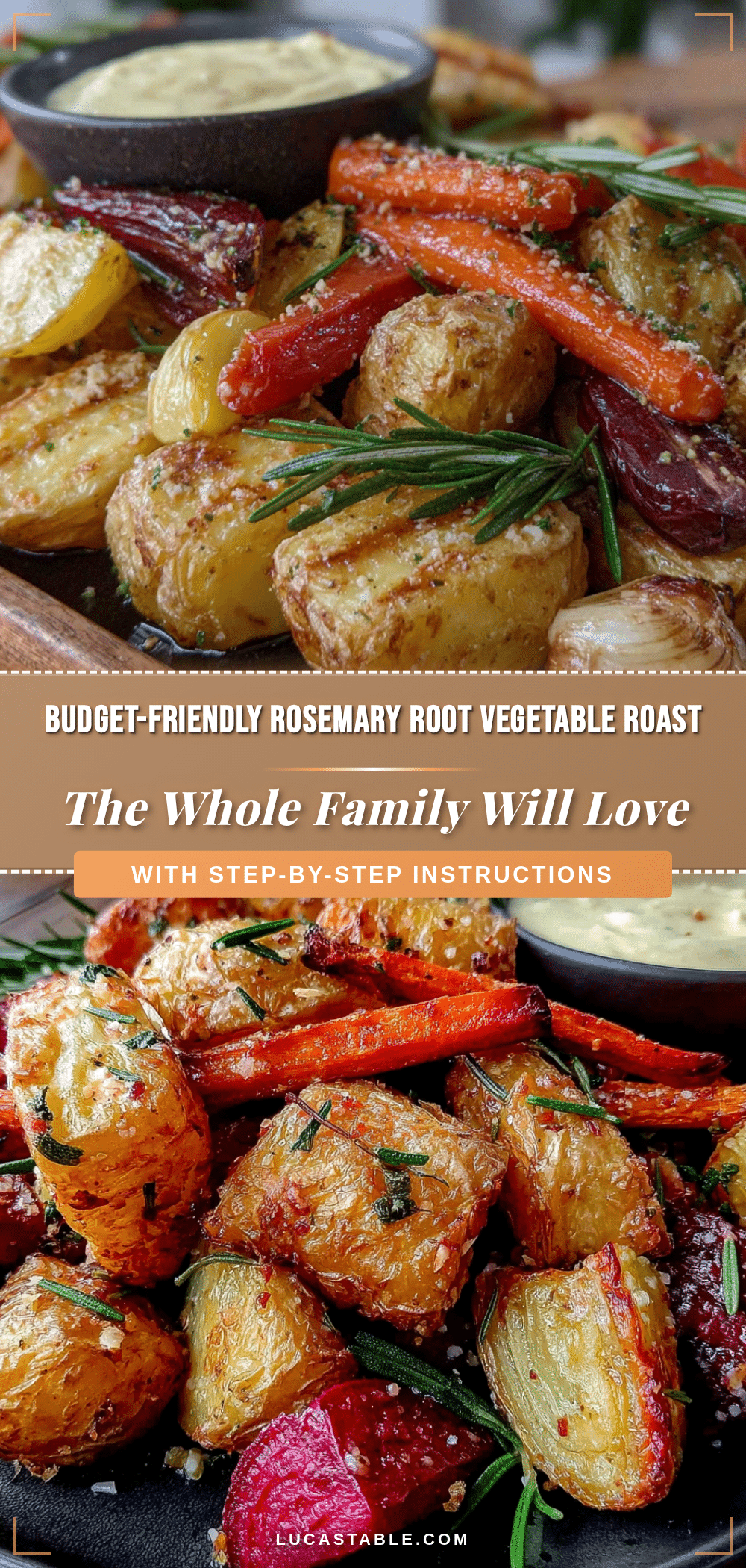 budget-friendly rosemary root vegetable roast recipe