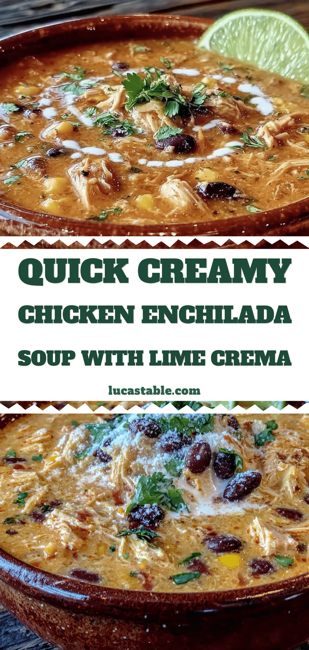 chicken enchilada soup recipe