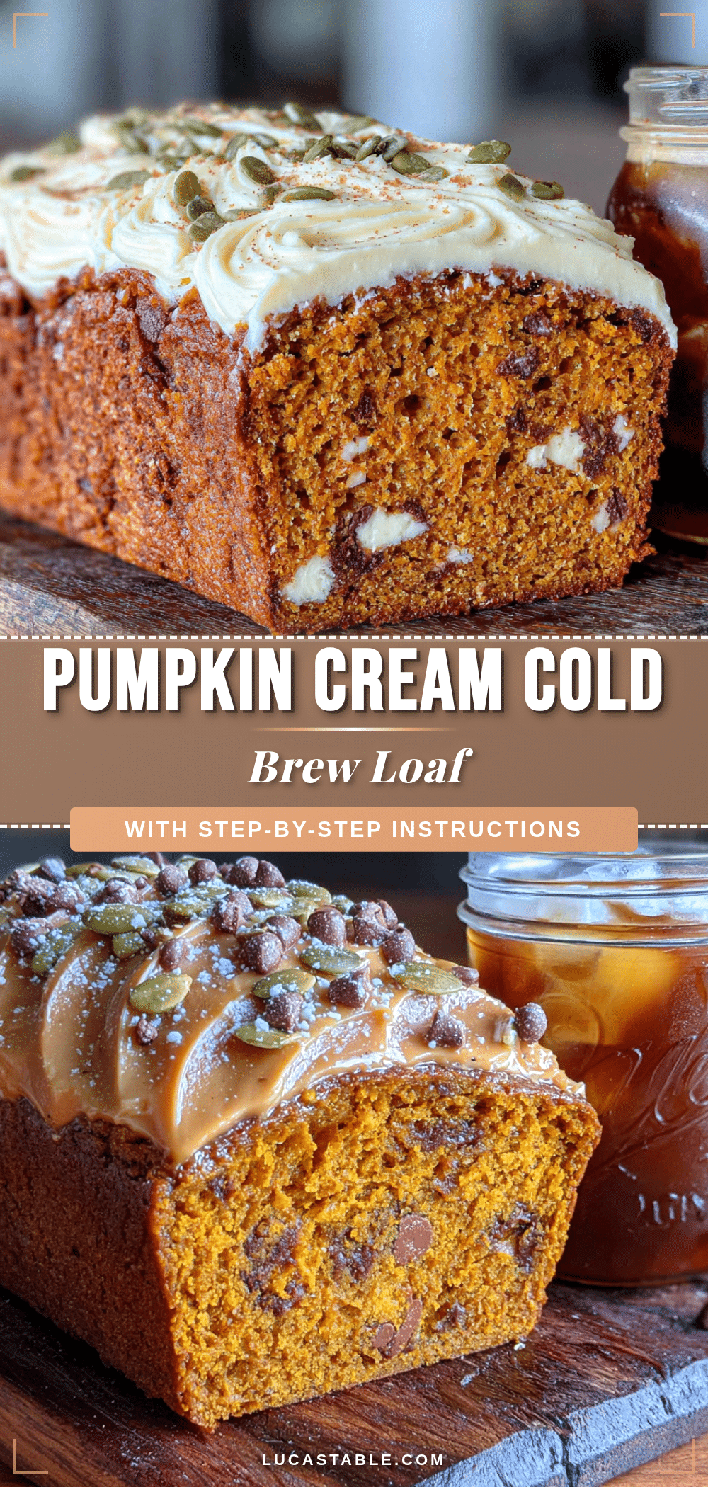 Copycat Starbucks Pumpkin Cream Cold Brew Bread recipe