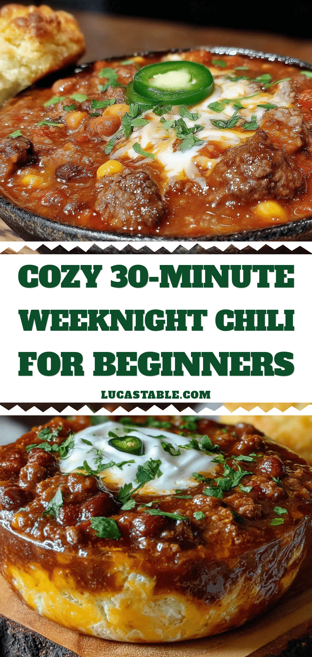 cozy 30-minute weeknight chili for beginners recipe