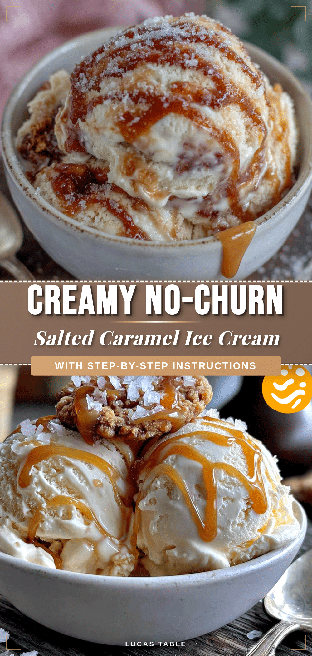 creamy no-churn salted caramel ice cream recipe