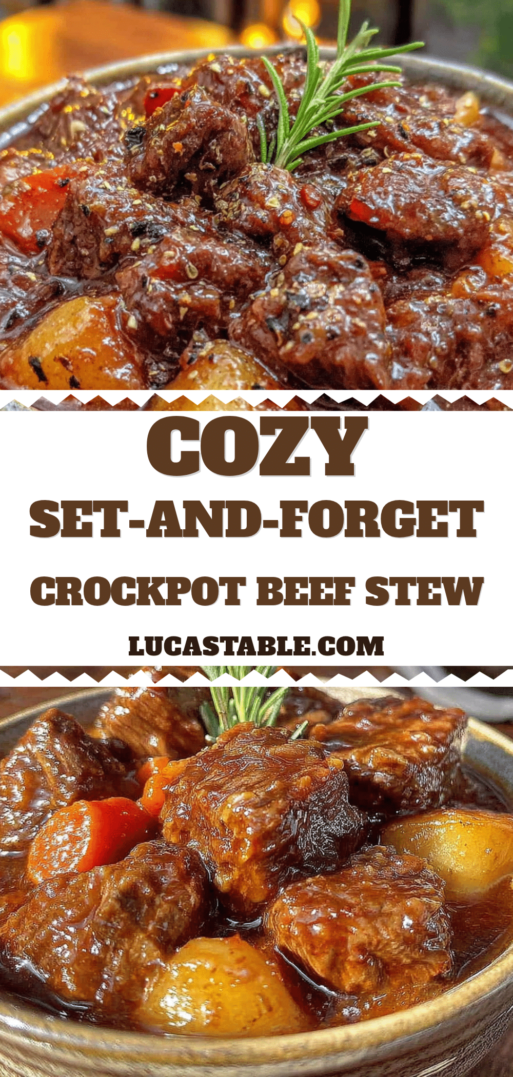 crockpot beef stew recipe
