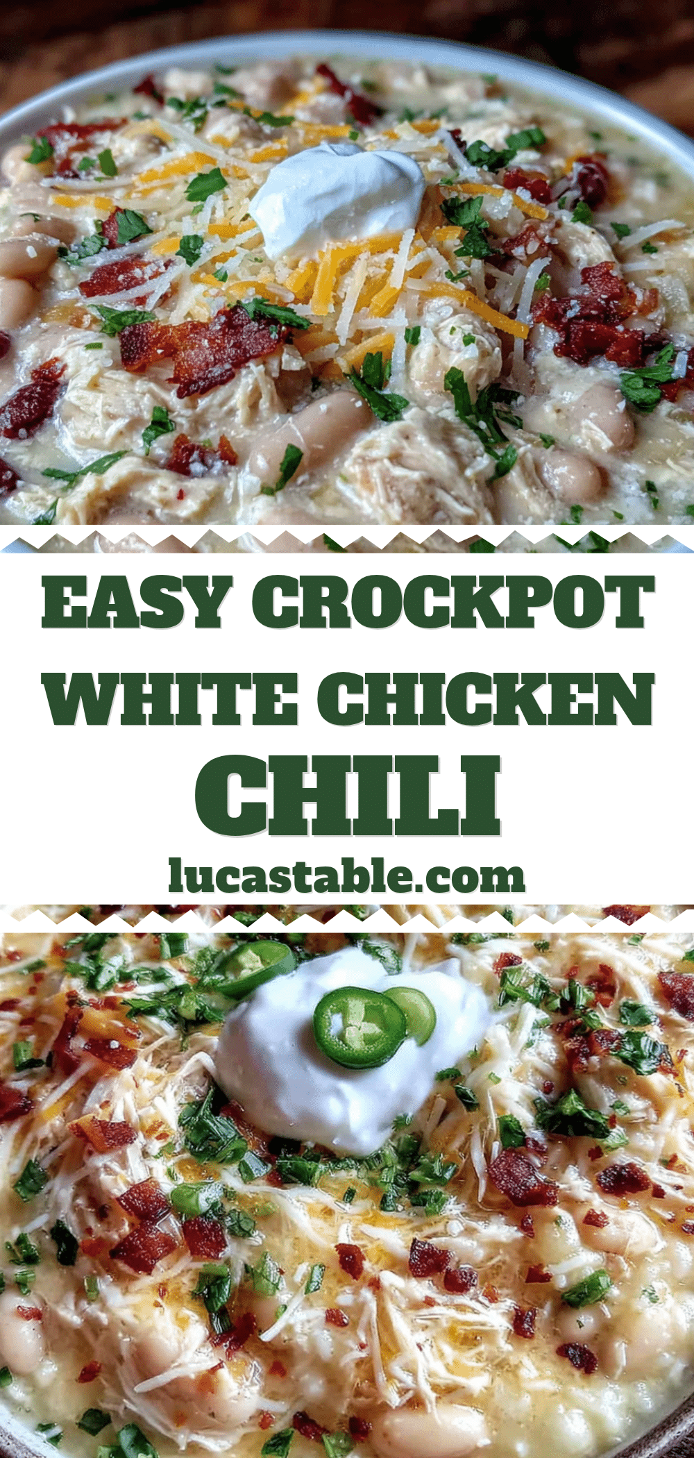 crockpot white chicken chili recipe
