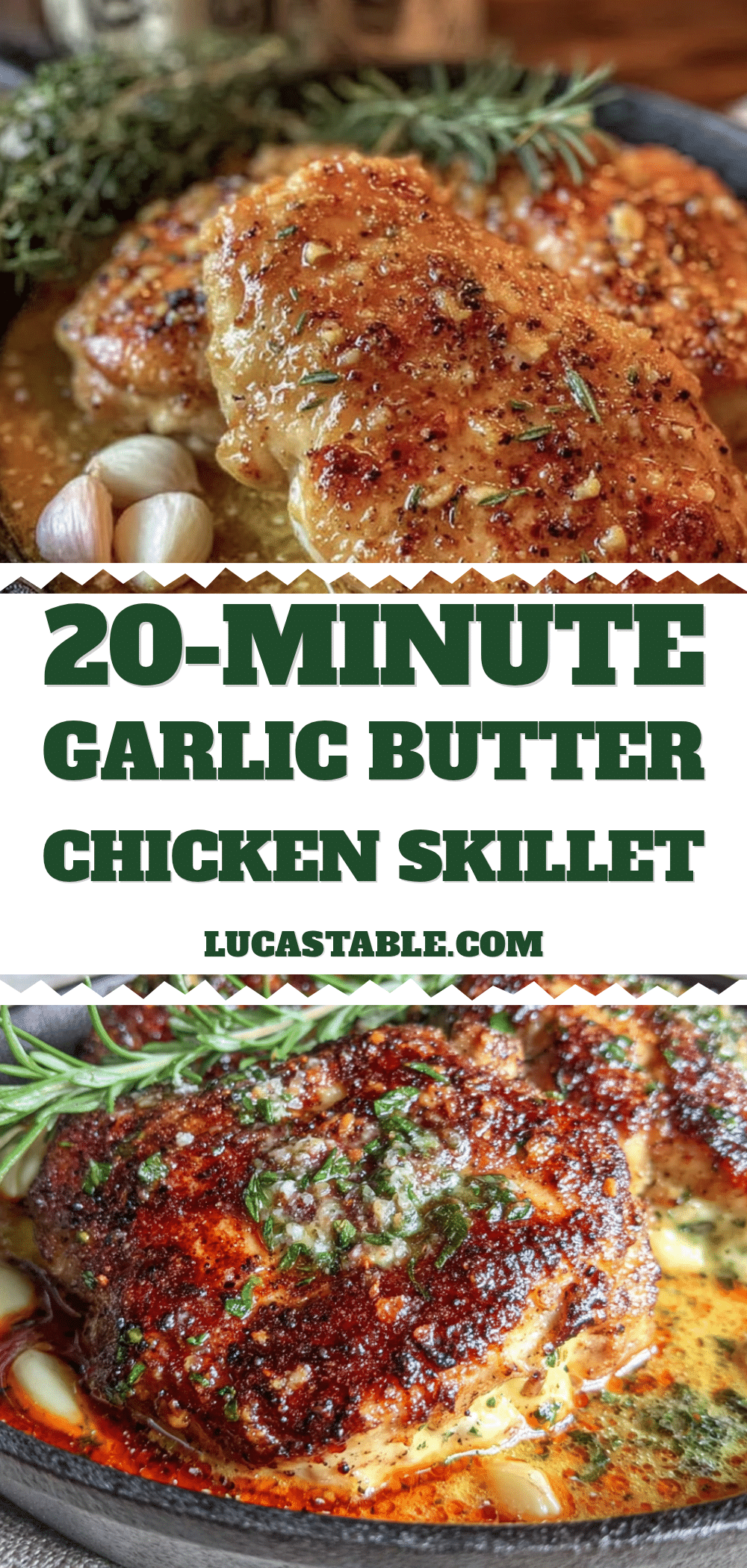 easy 20-minute garlic butter chicken breast skillet recipe