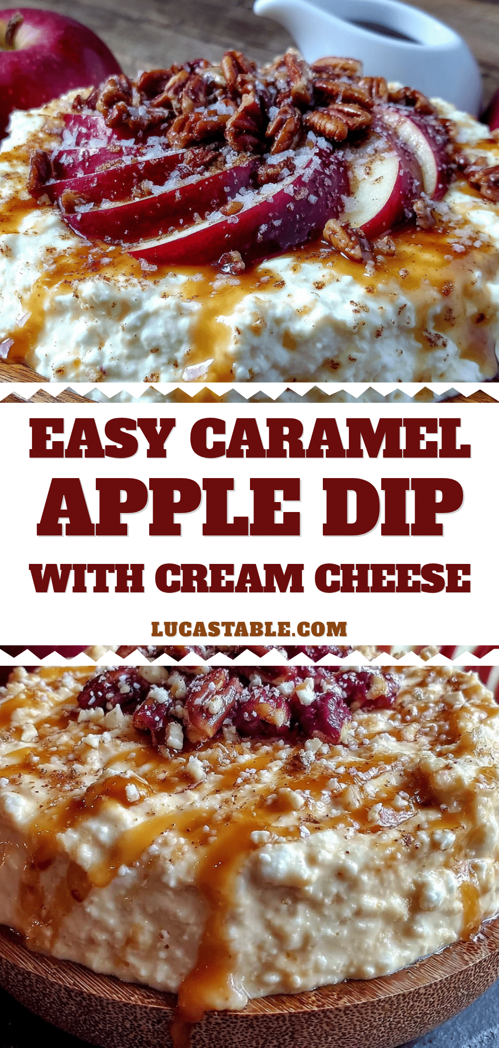 easy caramel apple dip with cream cheese recipe