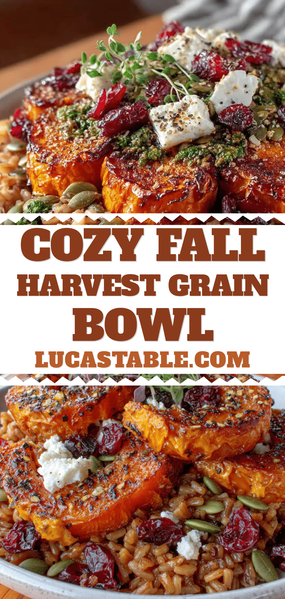 fall harvest grain bowl recipe