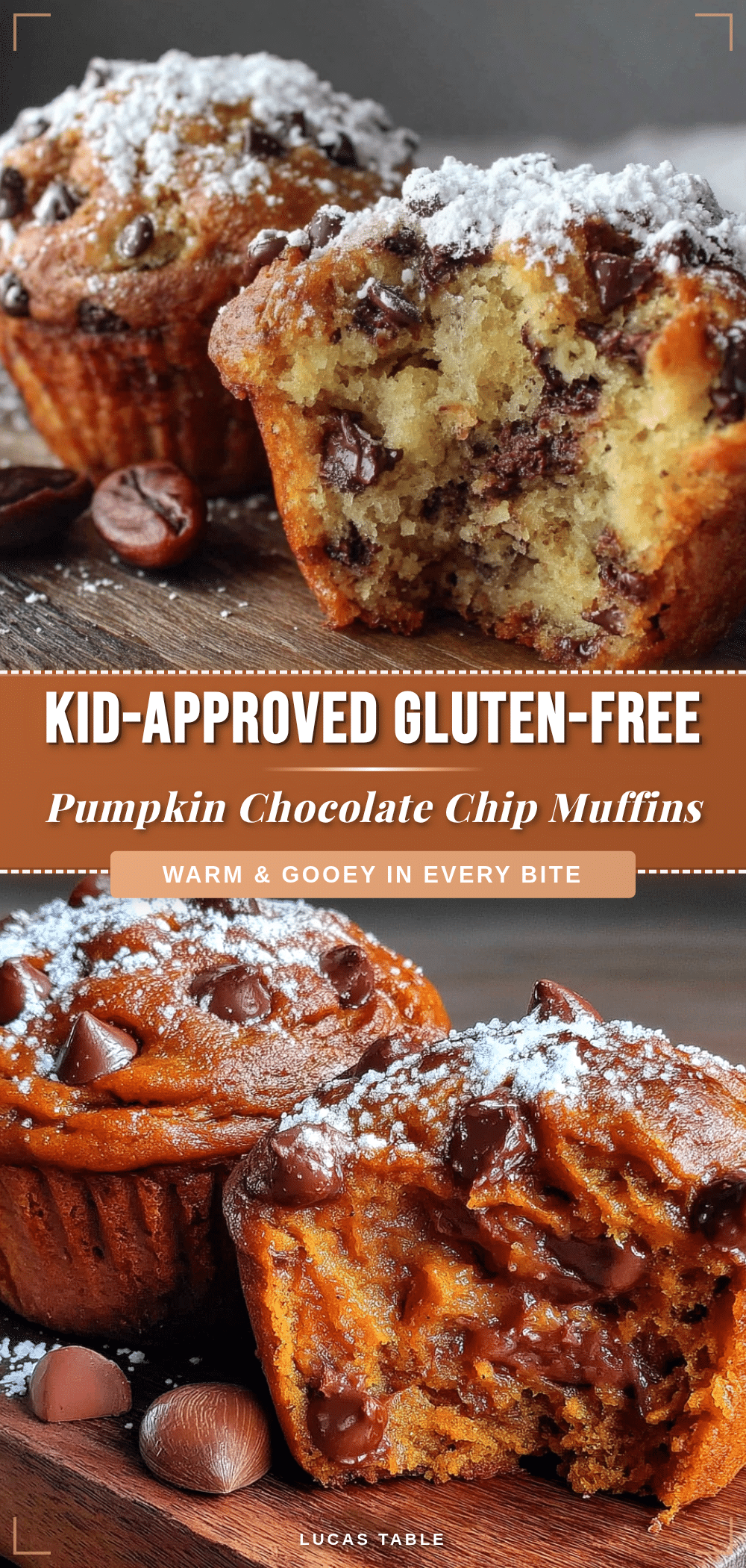 gluten-free pumpkin chocolate chip muffins recipe
