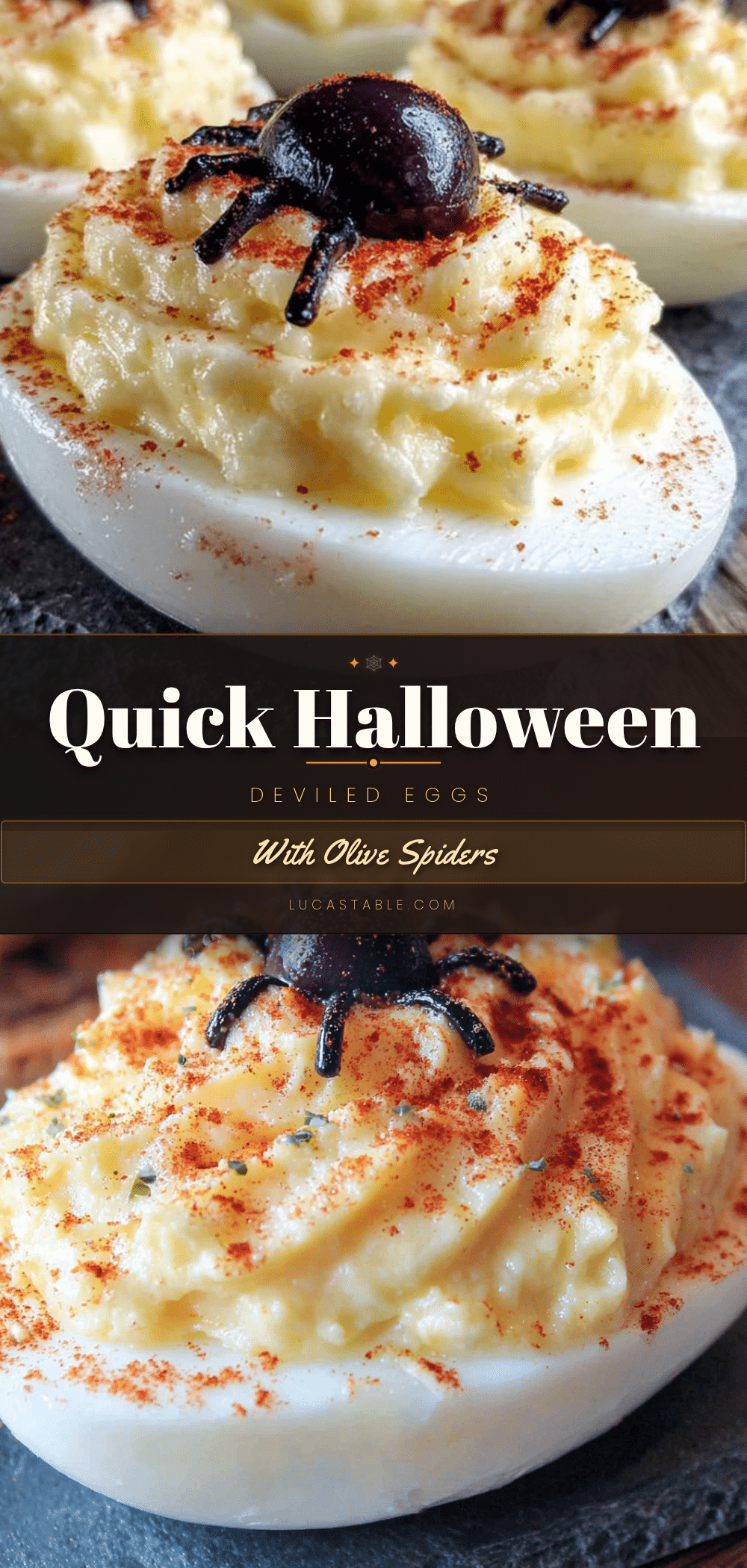 halloween deviled eggs recipe