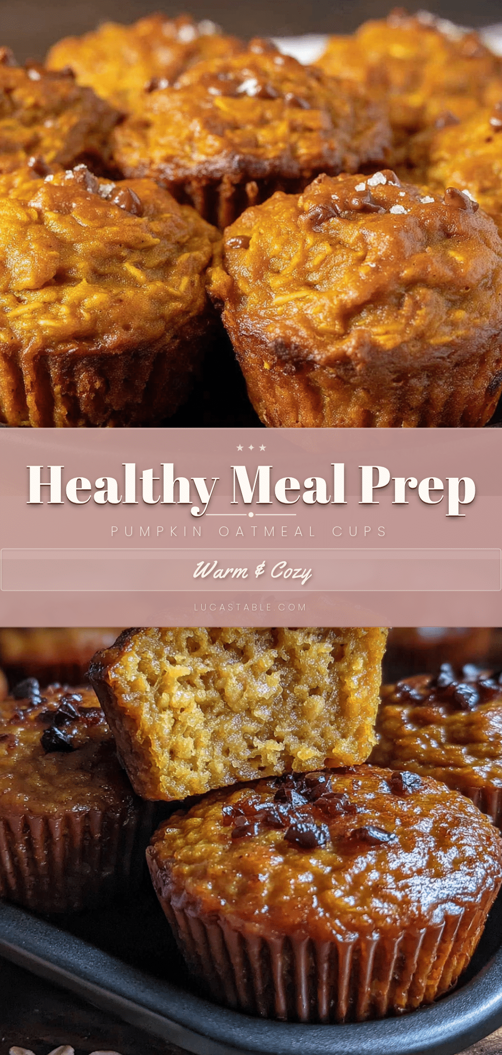 healthy pumpkin oatmeal cups recipe