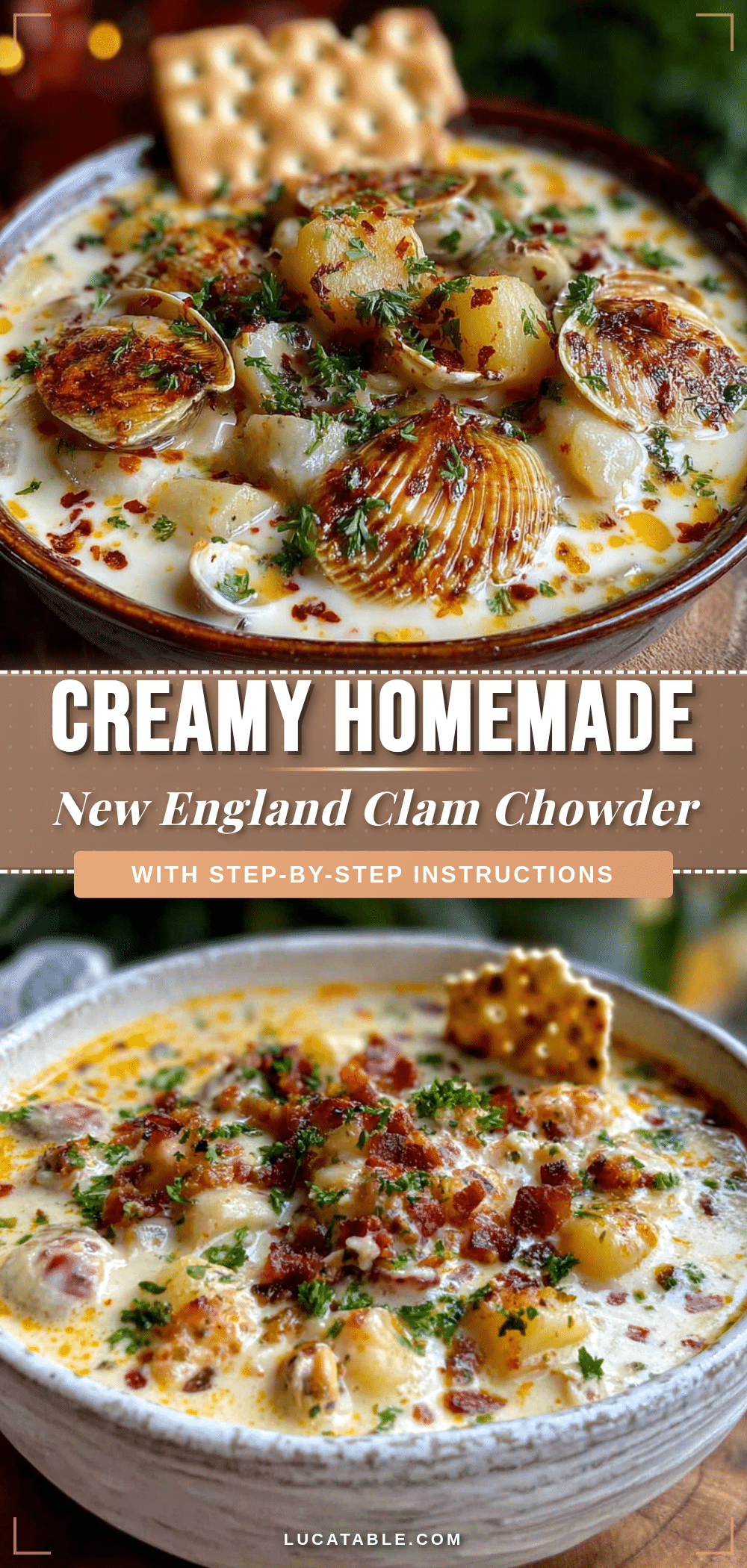 New England clam chowder recipe recipe